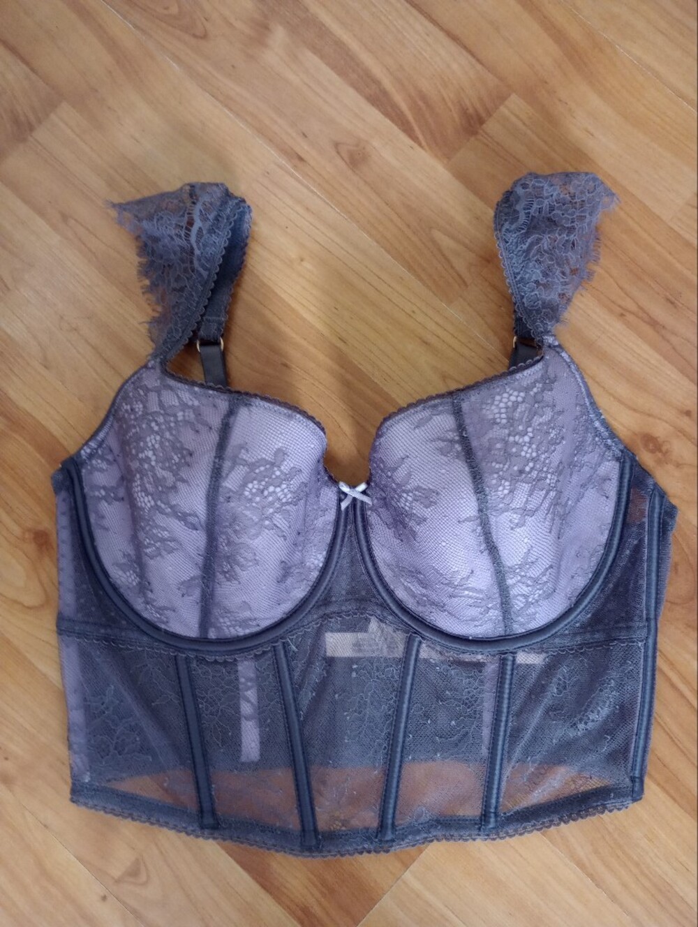 New Victoria's Secret Dream Angels Lace Longline Underwire Bra